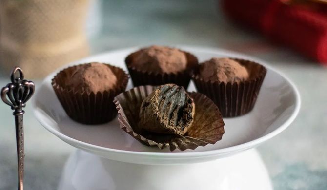 Шоколадные конфеты Трюфели домашние рецепт