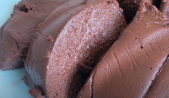 Шоколадно Банановый фадж десерт без выпечки и без желатина рецепт