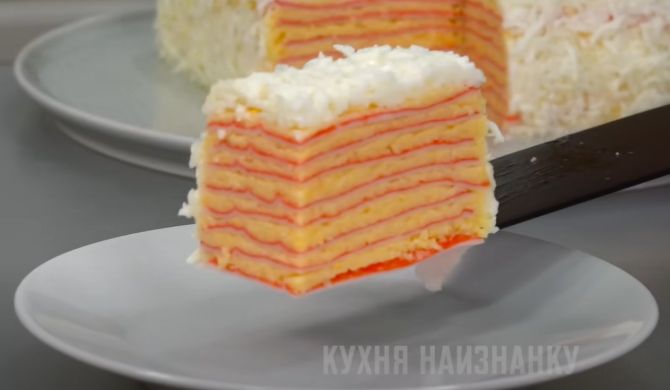Торт «Муравейник» из кукурузных палочек — рецепт с фото пошагово