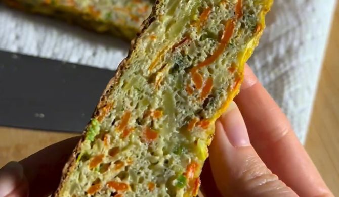Овощной хлеб из кабачка и моркови рецепт