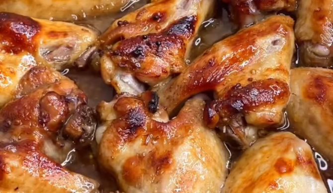 Куриные крылышки в медово-соевом соусе, пошаговый рецепт на ккал, фото, ингредиенты - Юлия