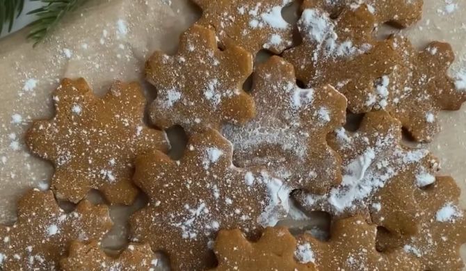 Медово имбирное печенье без сахара рецепт