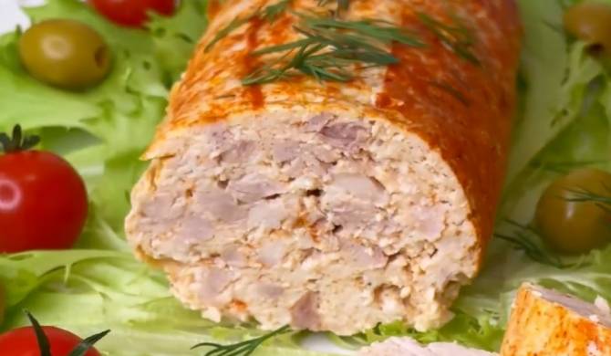 Домашняя куриная колбаса в духовке | Рецепты на luchistii-sudak.ru