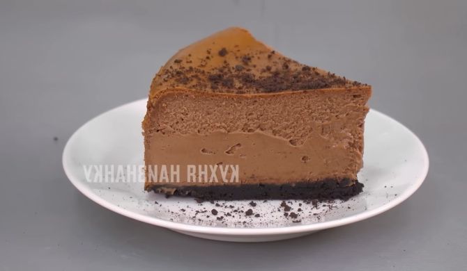 Шоколадный чизкейк Кухня Наизнанку рецепт