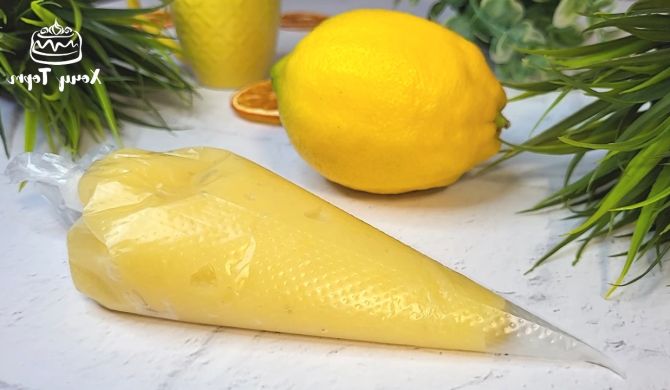 Крем для торта из манки с лимоном (пошаговый фото рецепт) - ВашВкус