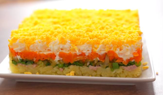 Полезный салат из печени трески с пекинской капустой – пошаговый рецепт приготовления с фото