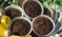 Шоколадные кексы с какао в духовке