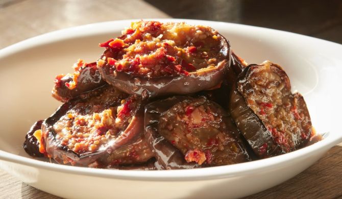 Помидоры, сладкий перец и баклажаны на зиму – пошаговый рецепт приготовления с фото