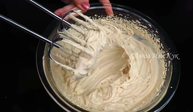 Кофейный крем для торта со сливками и капучино рецепт