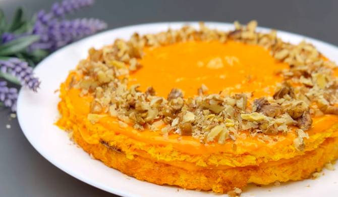 Полезный морковный пирог без муки и без сахара рецепт