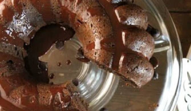 Шоколадно-имбирный кекс из тыквы рецепт