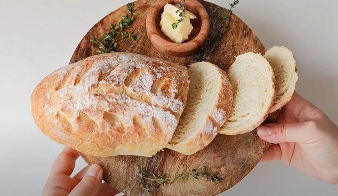 Белый дрожжевой хлеб в духовке рецепт