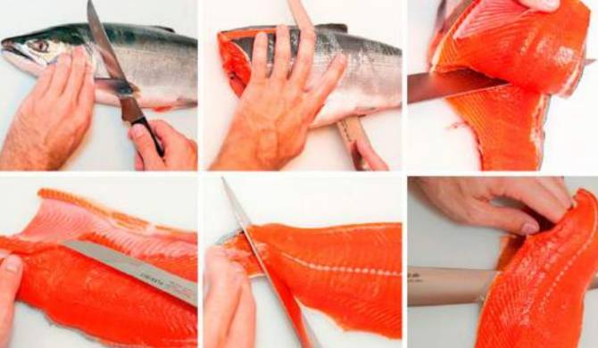 Разделка рыбы на чистое филе без кожи рецепт