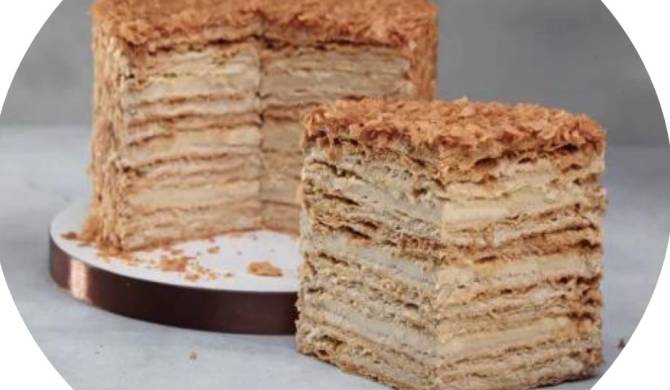 Торт «Пломбир» без выпечки и без миксера: простой рецепт от Бабушки Эммы