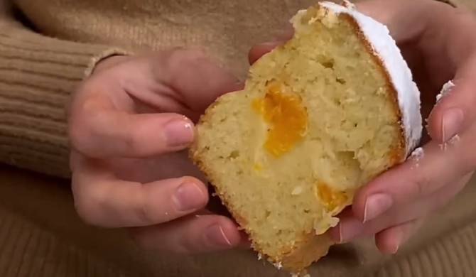 Маслянистый кекс с мандаринами рецепт