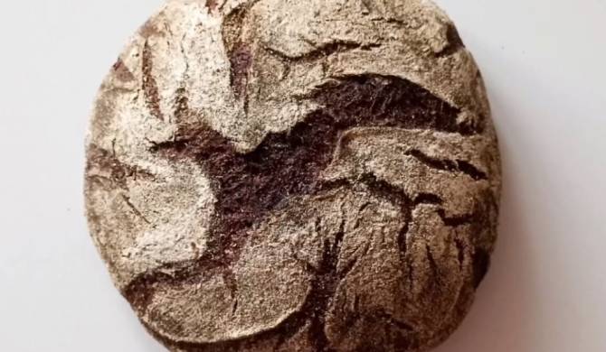 Ржано-пшеничный хлеб на ржаной закваске рецепт