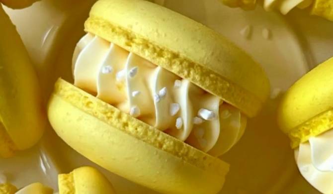 Начинки для макарон Лимонный Чизкейк рецепт