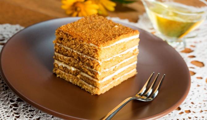 Медовое тесто на классический торт Медовик рецепт