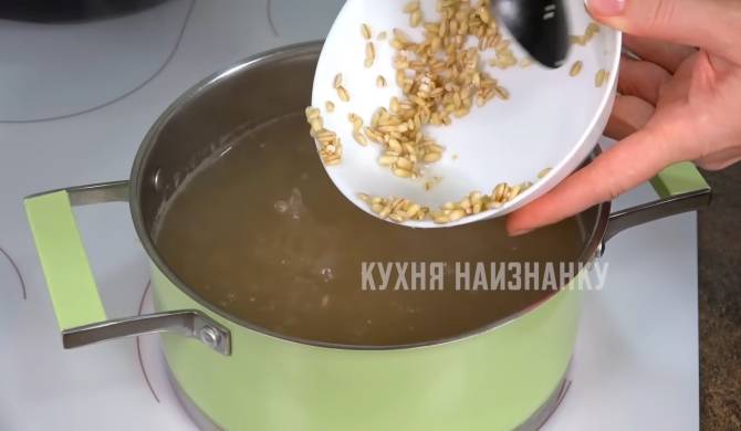 Рецепт Суп с перловкой и говядиной