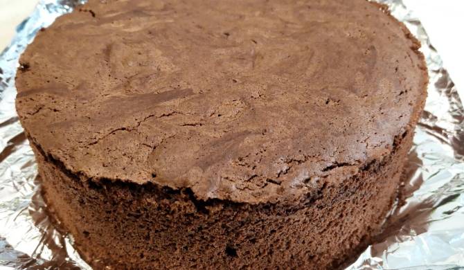 Шоколадный бисквит для кейк попсов рецепт