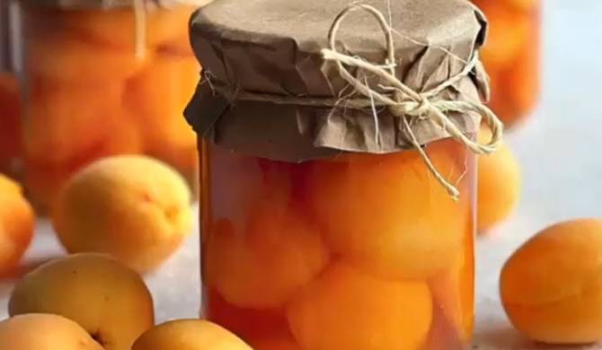 Половинки абрикосов в сиропе на зиму рецепт