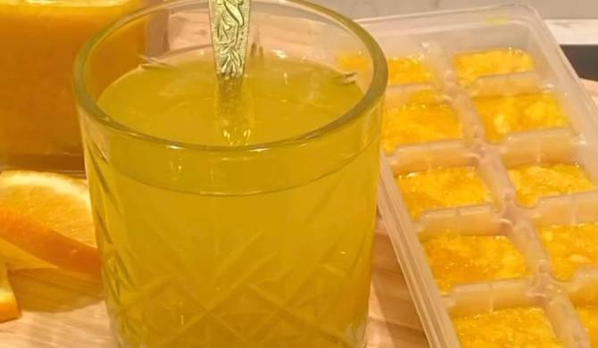 Напиток для иммунитета из апельсина, лимона, имбиря и меда рецепт
