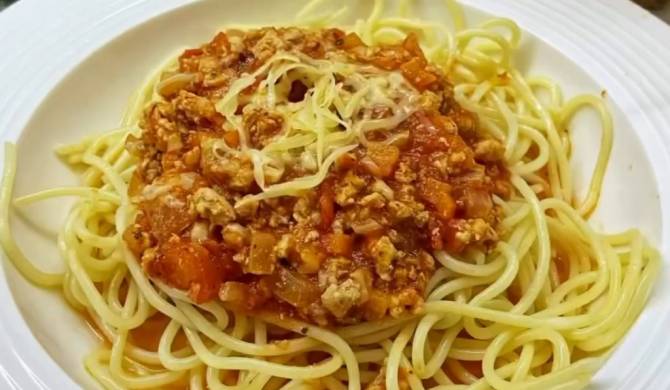 Традиционные спагетти болоньезе