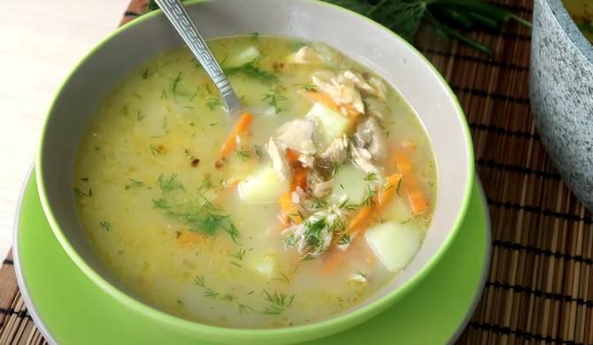 Легкий сливочный рыбный суп из горбуши рецепт