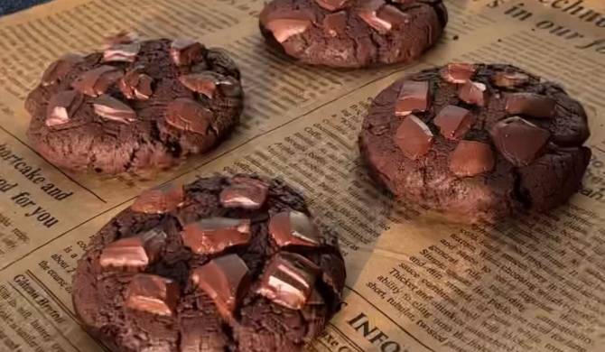 ПП Печенье брауни шоколадное рецепт