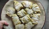 Голубцы из пекинской капусты с сыром тофу по корейски