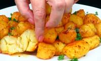Запеченная картошка в духовке с паприкой и чесноком
