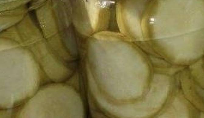 Маринованные кабачки с чесноком на зиму рецепт