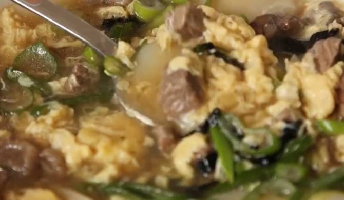 Корейский суп Ттоккук с говядиной рецепт