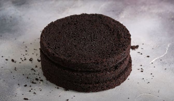 Влажный шоколадный бисквит + видео-рецепт ⋆ Готовим вкусно, красиво и по-домашнему!