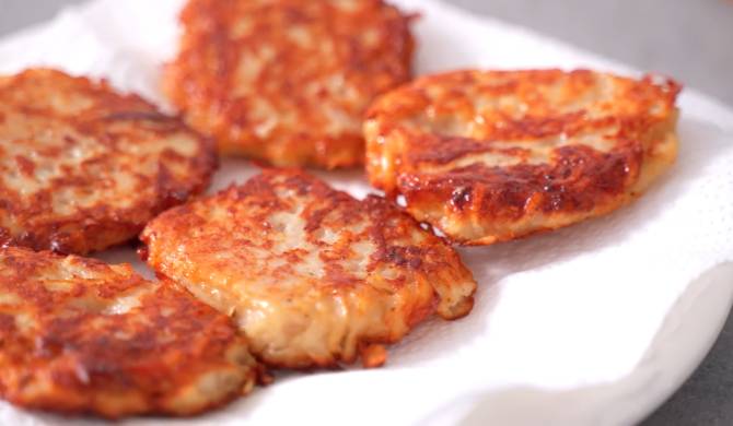 Картофельные драники с куриным фаршем на сковороде – пошаговый рецепт приготовления с фото