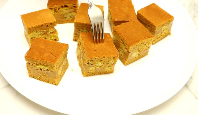 Видео Карамельный торт Ириска из кукурузных палочек рецепт