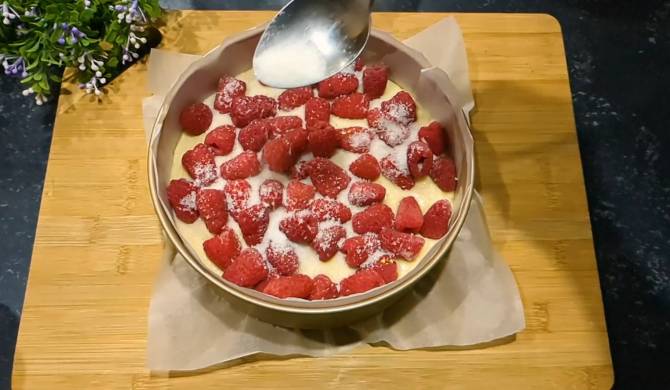 Пирог с ягодами замороженными
