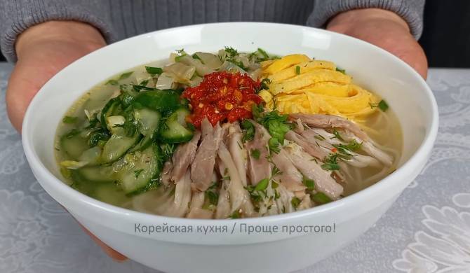 Суп рамен Кукси по корейски рецепт