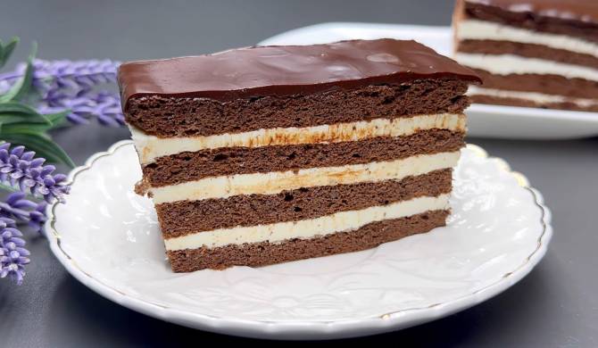 Диетический шоколадный торт легкий рецепт