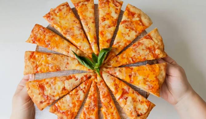 Домашняя Пицца Три сыра рецепт
