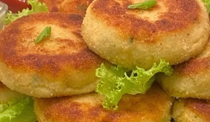 Картофельные котлеты зразы с сыром и зеленью рецепт