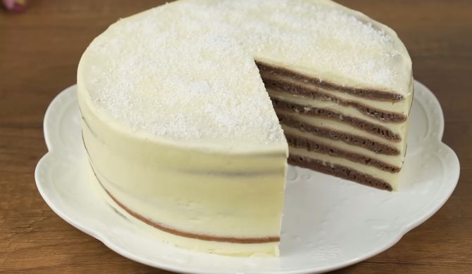 Рецепт Шоколадно-банановый торт | Рецепт | Десерты, Рецепты тортов, Вкусняшки