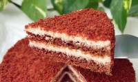 Веганский ПП торт Красный бархат