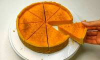 Тыквенно апельсиновый пирог тарт без сахара
