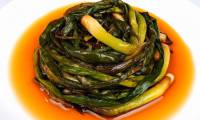 Маринованный зеленый лук в соевом соусе по корейски