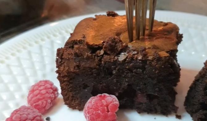 Брауни с темным шоколадом рецепт – Американская кухня: Выпечка и десерты. «Еда»