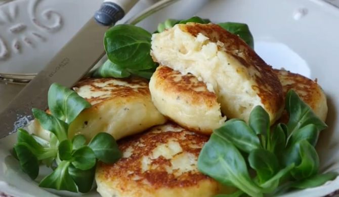 Картофельные зразы с сыром на сковороде рецепт