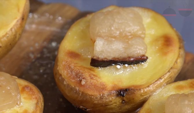 Картошка с салом в духовке - классический рецепт с пошаговыми фото