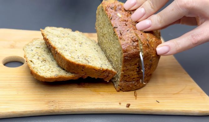 ПП хлеб из клетчатки без муки в духовке рецепт