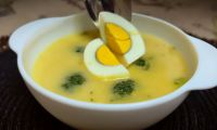 Сливочно сырный овощной суп с капустой брокколи